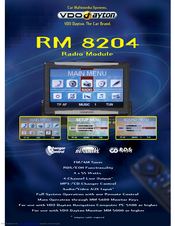VDO Radio Module RM 8204 Specifications