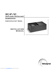 Velodyne SC-IF/IC Installation Manual