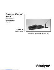 Velodyne SMS -1 User Manual