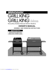 Brinkmann Grill King 812-3440-0 (Mesquite) Owner's Manual