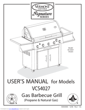 Vermont Castings Signature VCS5007 User's Manual & Assembly