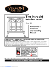 Vermont Castings Intrepid 1695 Installation And Operating Manual