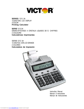 Victor VCT12123 Instruction Manual