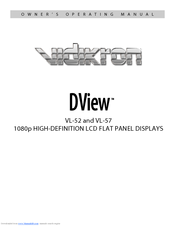 Vidikron DView VL-57 Owner's Operating Manual