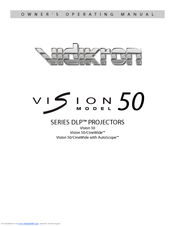 Vidikron Vision 50 Operating Manual