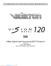 Vidikron Vision v120 Operating Manual
