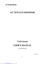 ViewEra V141 Series User Manual