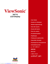 ViewSonic VA712 VS10697 User Manual