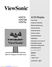 ViewSonic VP171 User Manual