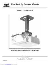 ViewSonic WMK-005 Installation Manual