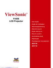 ViewSonic VS10897 Användarhandbok