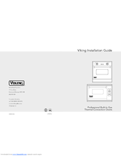 Viking Professional VGSO100BR Installation Manual