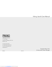 Viking F20465A Use & Care Manual