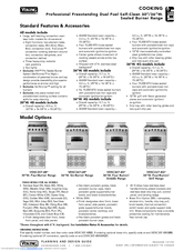 Viking VDSC307-4B Series Specification Sheet