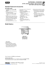 Viking Outdoor Range BQC053T1 Specification Sheet