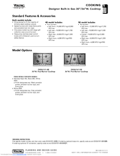 Viking Designer DGSU100-4B Specification Sheet