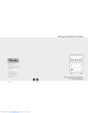 Viking F20508C Installation Manual