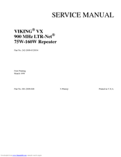 Viking 242-2009-634 Service Manual