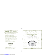 Villaware VillaClassic 8-280 Recipe & Instruction Booklet