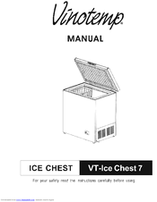 Vinotemp VT-ICECHEST Instruction Manual