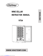 Vinotemp VT-34GS Instruction Manual