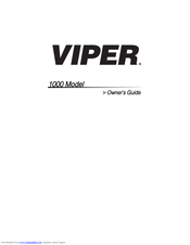 Viper 1000 Owner's Manual