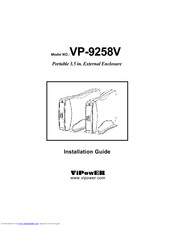 VIPowER Portable 3.5 in. External Enclosure VP-9258V Installation Manual