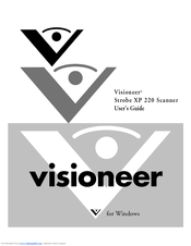 Visioneer Strobe XP 220 User Manual