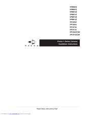 Vista Protos 3 Series Installation Instructions Manual