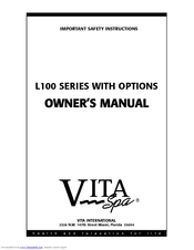 Vita Spa L100 SERIES Owner's Manual