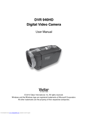 Vivitar DVR 940HD User Manual