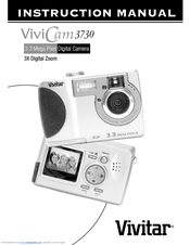 Vivitar ViviCam 3730 Instruction Manual