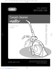 Vax Agility Compact V-128 Instruction Manual