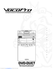 VocoPro DVD-DUET Owner's Manual