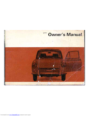 Volkswagen 1969 Model Owner's Manual