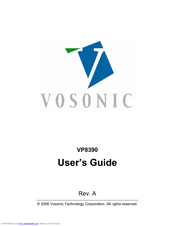 Vosonic VP8390 User Manual