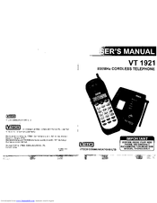 VTech VT 1921 User Manual