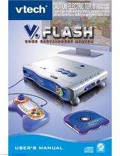 VTech V.Flash Home Edutainment Learning System User Manual