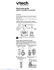 VTech LS6375-3 Quick Start Manual