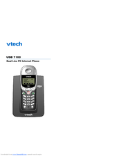 VTech USB 7100 User Manual