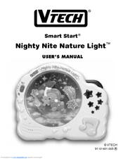 VTech Nighty Nite Nature Light User Manual