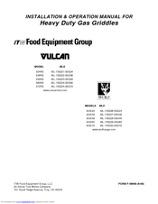 ITW Food Equipment Group Vulcan 972RE Installation And Operation Manual