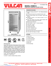 Vulcan-Hart VHMD13 Specifications