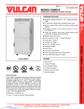 Vulcan-Hart VHMD15 Specifications
