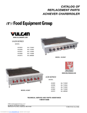 ITW Food Equipment Group Wolf ACB72 Replacement Parts Catalog