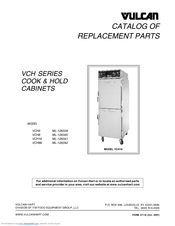 Vulcan-Hart ML-126340 Replacement Parts Catalog