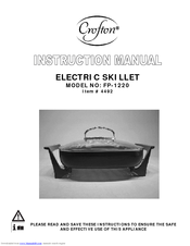 Crofton FP-1220 Instruction Manual