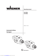 WAGNER GA 400AL Operating Manual