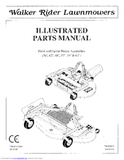 Walker 54-inch Illustrated Parts Manual