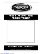 Waterford Freestanding 70 Operating & Installation Manual
